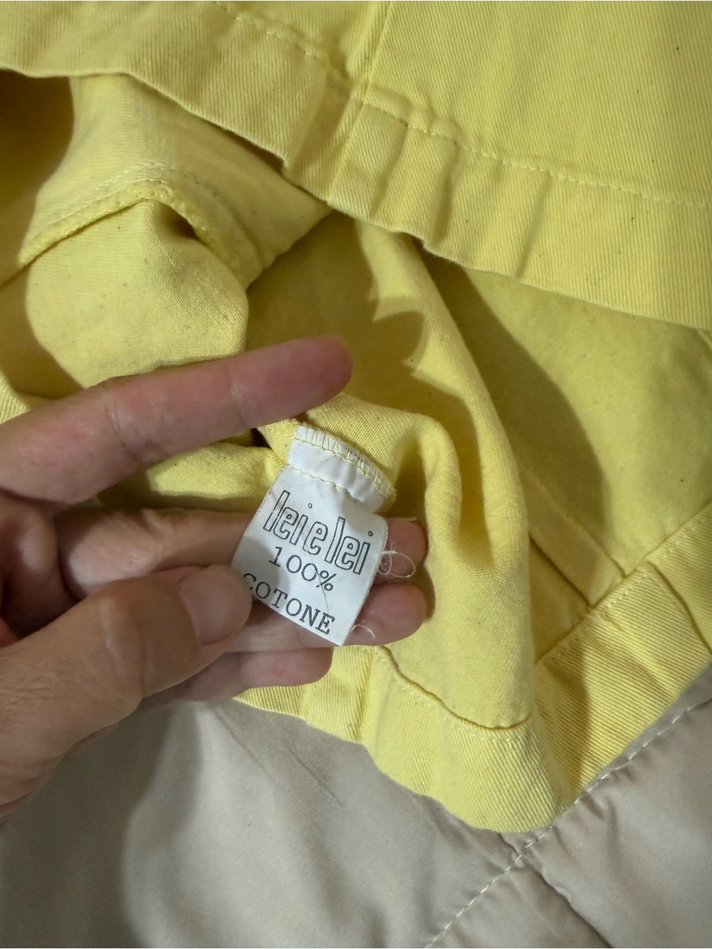 Michael & Boris Milano Italian Yellow Cropped Jacket - Picture 5 of 6